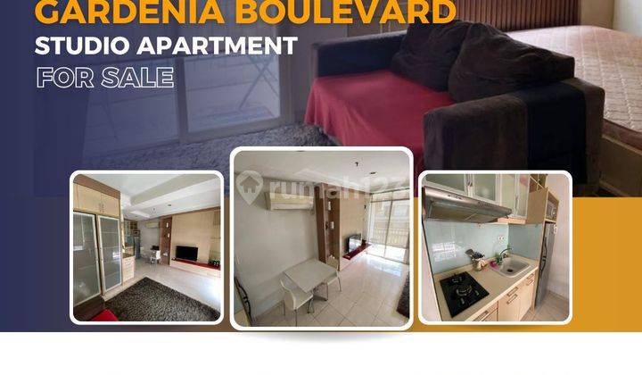 Dijual Studio Gardenia Boulevard 1