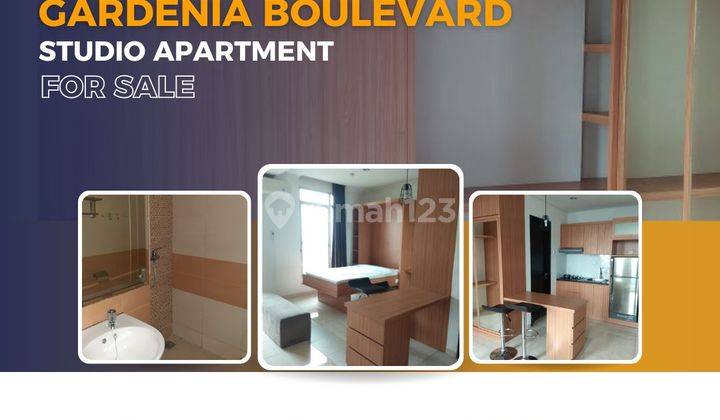 Dijual Studio Apartemen Gardenia Boulevard Furnished 1