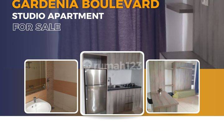 Dijual Studio Apartemen Gardenia Boulevard Furnished 1