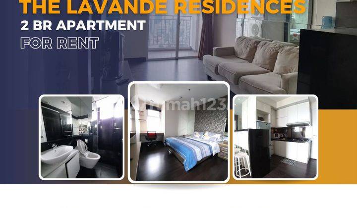 Disewakan 2BR The Lavande Residences Furnished Rapih View City 1