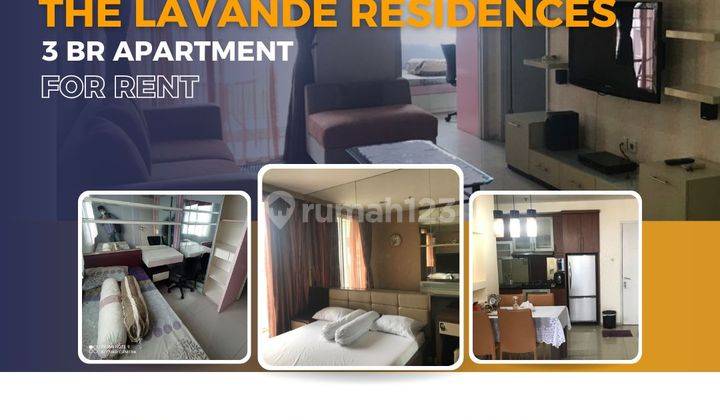 Disewakan 3BR The Lavande Residences 1