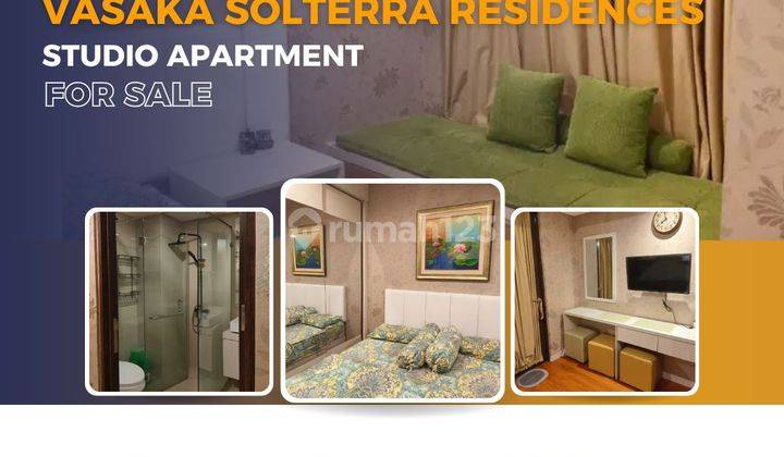 Dijual Studio Vasaka Solterra Residences 1