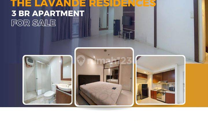 Dijual 3BR The Lavande Residences 1