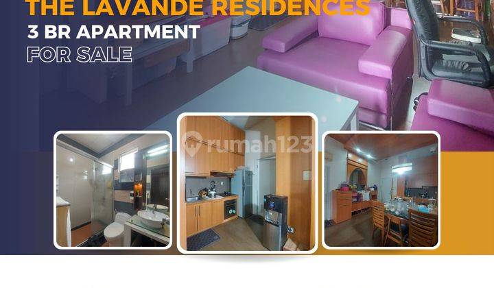 Dijual 3BR The Lavande Residences  1