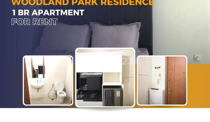 Disewakan 1BR Woodland Park Residence 1