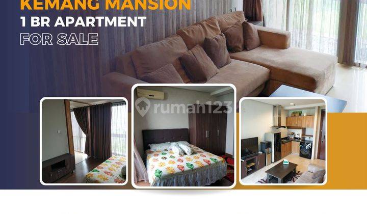 Dijual 1BR Kemang Mansion 1