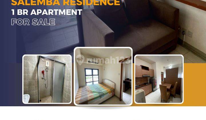 Dijual 1BR Salemba Residence Furnished 1