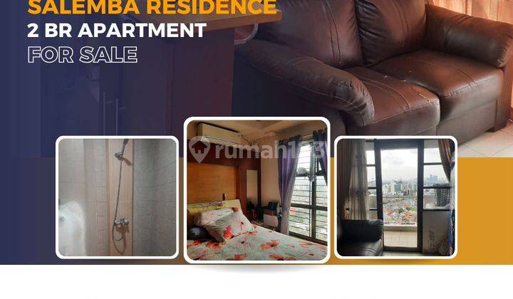 Dijual 2BR Salemba Residence 1