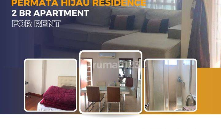 Disewakan 2BR Permata Hijau Residence 1