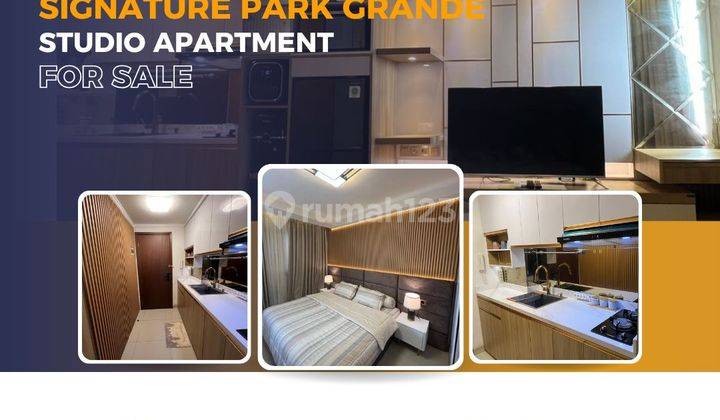 Dijual Studio Signature Park Grande 1