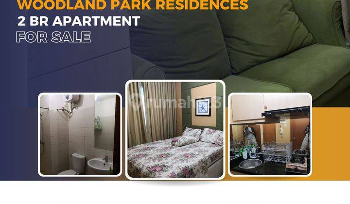 Dijual 2BR Woodland Park Residence 1