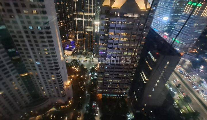 Dijual 2BR Sahid Sudirman Residence Siap Huni View City 2