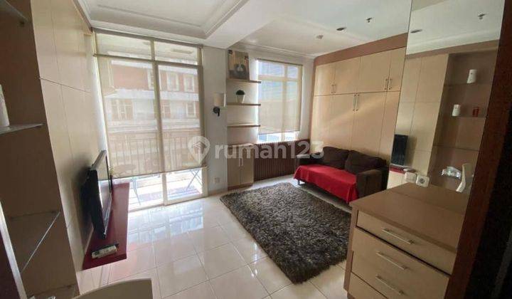 Dijual Studio Gardenia Boulevard Furnished View Pool 1