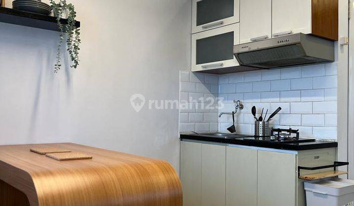 Dijual 1BR Green Pramuka City Furnished Best View City 2