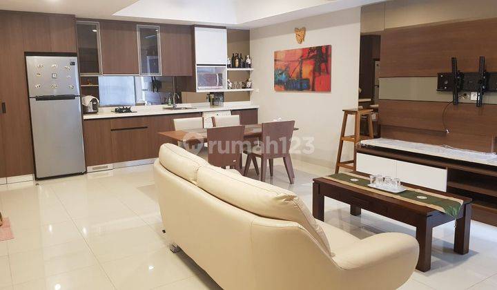 Apartemen Luas 85m2 2 Kamar Tidur Furnished Bagus view Golf di The Mansion Jasmine Tower Capilano Kemayoran 2