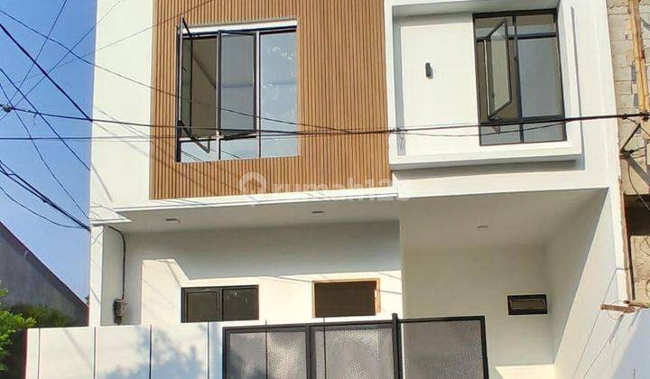 Rumah baru di Harapan Indah I luas tanah 75m2 bangunan 120m2 4 kamar SHM di pejuang bekasi 1