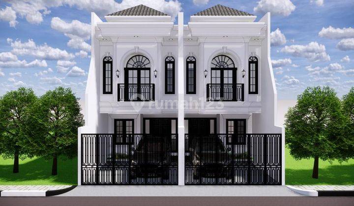 Dijual Rumah Baru Design Classic Modern Di Cawang Jakarta Timur 1