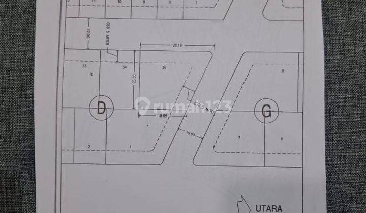 Kavling Di Paradise Tahap III - SUNTER Hoek Luas 532m  2