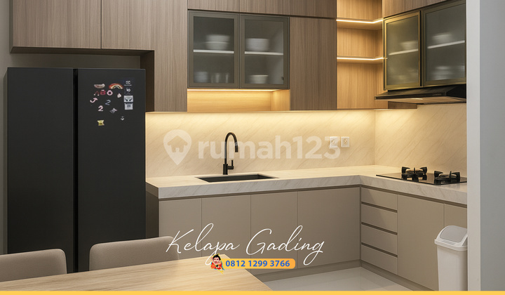 Cantik! Rumah Siap Huni Kelapa Gading 2 Lantai Cantik! Rumah Siap Huni Kelapa Gading 2 Lantai