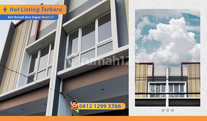 Compact Ruko House can be used as Warehouse/Workshop in Kelapa Gading.