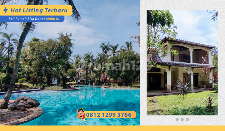 Selling Super! 300M2 Villa Concept House in Graha Cinere!! Very Beautiful