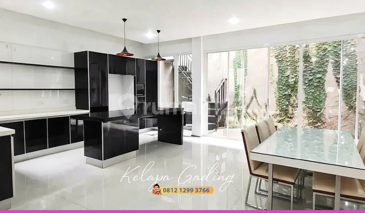 Cantikk! Siap Huni Rumah Modern Minimalist Kelapa Gading - Villa Permata Gading