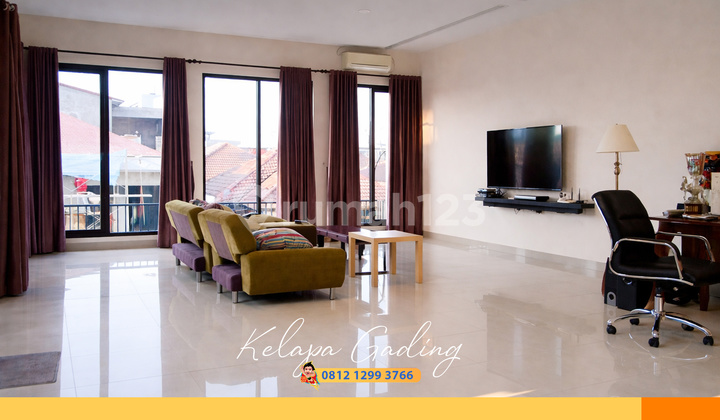 Jual Murah! Rumah Janur Elok 2,5 Lantai Siap Huni Sudah Renov Kelapa Gading