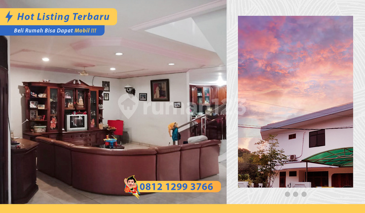 Jual Cepat! Rumah Luas Kelapa Gading bisa Buat Usaha