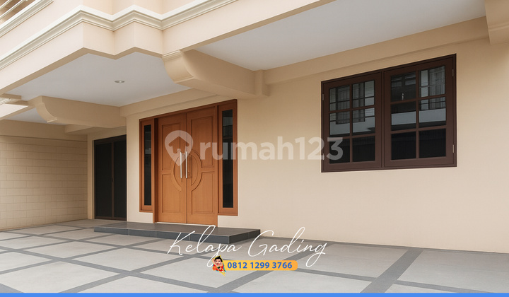 Jual Murah! Rumah Hitung Tanah Janur Kelapa Gading 187M2