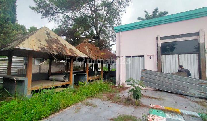 Dijual tanah dan bangunan di mainroad lembang dekat tempat wisata, cocok untuk restauran. 2