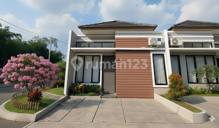 Rumah Murah 15 Menit Stasiun Cisauk Bsd Aeon Mall Tanpa Dp Shm