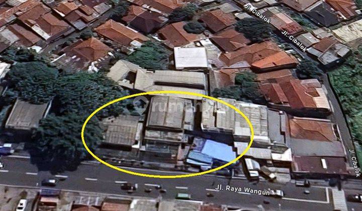 TANAH DAN BANGUNAN TUA HITUNG HARGA TANAH SAJA DI  WANGUN BOGOR 1