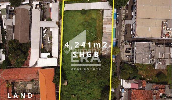 Tanah Luas 4.241 M2 Di Senen Raya Jakarta Pusat 1