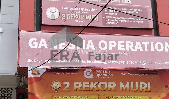 RUKO 3,5 LANTAI DI JALAN RAYA JAKARTA BOGOR CIBINONG 1