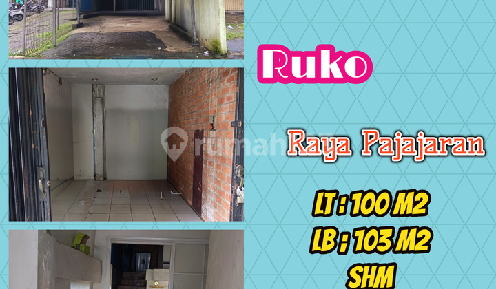 Ruko Strategis LT 100 M², Siap Pakai untuk Usaha