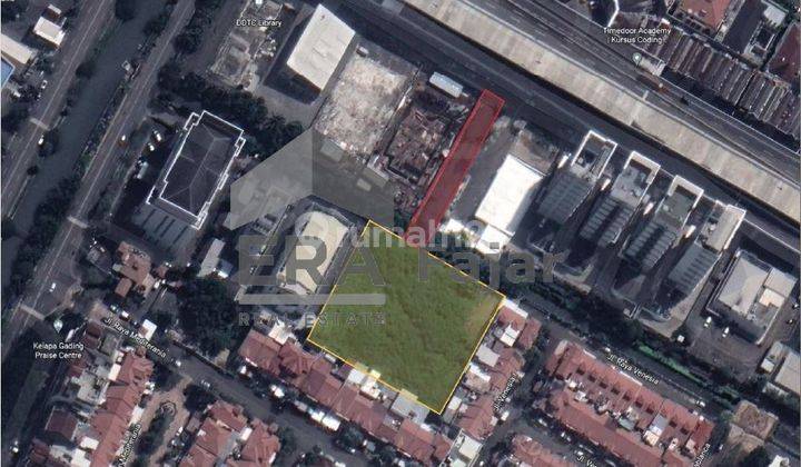 TANAH 4.629 M2  DI BOULEVARD BARAT RAYA KELAPA GADING JAKUT 2