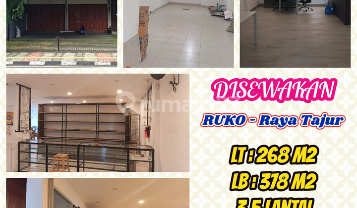 Ruko Gandeng Luas & Strategis, Cocok untuk Beragam Usaha