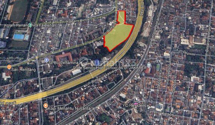 Tanah Zona Komersial Harga Njop Di Pesanggrahan Jaksel 2