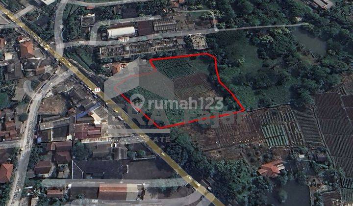  TANAH 6.216 M2 DI RAYA DRAMAGA BOGOR COCOK UNTUK PERUMAHAN 1