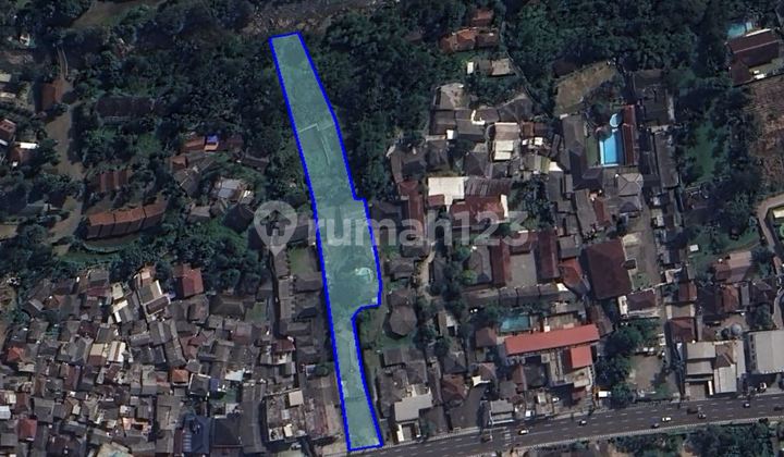 Lahan dan bangunan komersial di jalan Raya Puncak, Cipayung Bogor