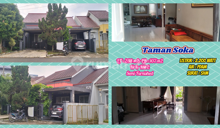 Hunian Elegan di Kawasan Strategis Taman Soka - Tanah Baru