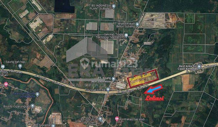 TANAH 2,5 HA DI DESA KARANGMUKTI CIPEUNDEUY SUBANG 1