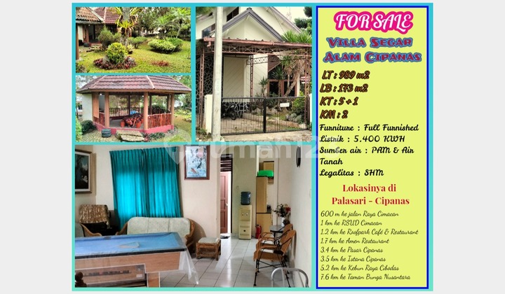 Villa Idaman di Nuansa Alam Segar Cianjur