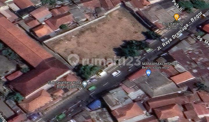 Tanah dengan lokasi strategis di Raya Gunung Batu Bogor