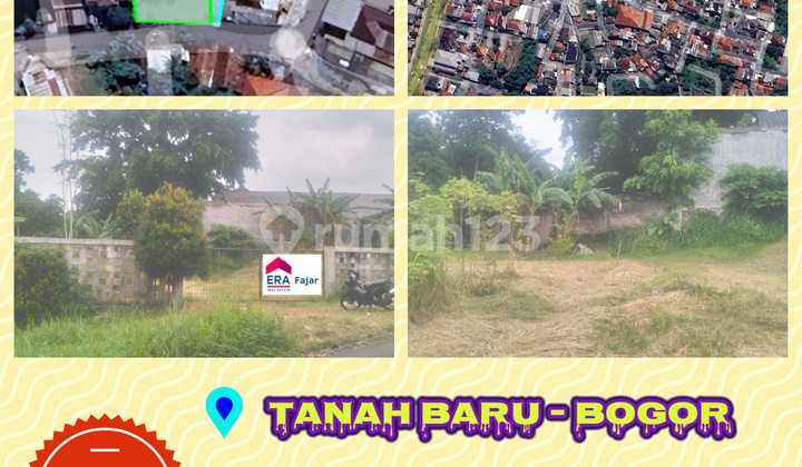 Tanah Strategis di Tanah Baru Bogor - Investasi Menjanjikan Tanah Strategis di Tanah Baru Bogor - Investasi Menjanjikan