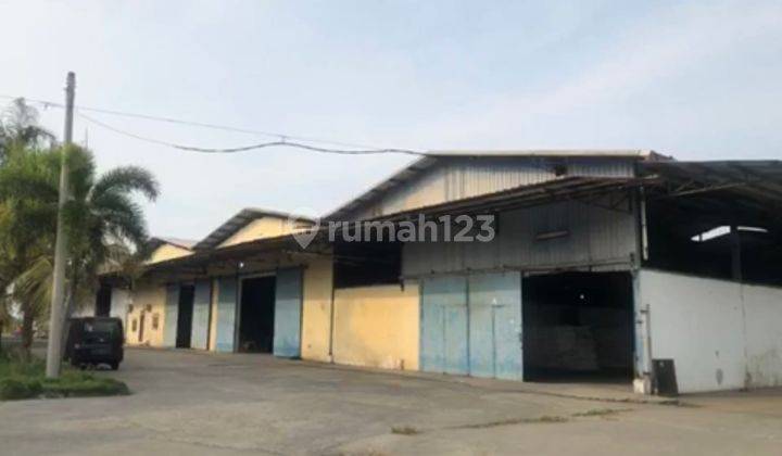 Dijual 7 Gudang Besar Dan Tanah 5 Hektar Di Kemiri,tangerang 1