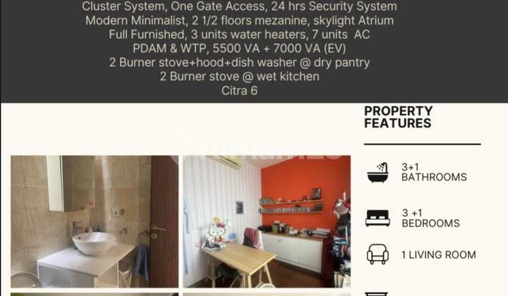 Dijual Rumah 2,5 Lt Green Papyrus Citra 6 kalideres Jakarta Barat  2