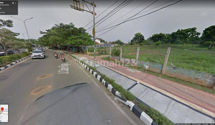 Dijual Tanah pinggir jalan utama Ciater Raya 9005 m2 Tangerang Selatan Bagus Strategis HGB  can  1