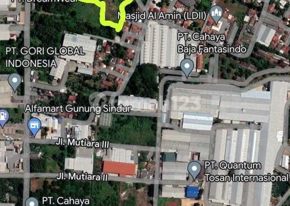 Dijual Tanah 1 Ha Daerah Zona Industri Non Limbah Gunung Sindur Bogor Dekat Pasar Parung , Pabrik Spring Bed Qunatum, Akses Jalan Truk Engkol Yoy Dijual Tanah 1 Ha Daerah Zona Industri Non Limbah Gunung Sindur Bogor Dekat Pasar Parung , Pabrik Spring Bed Qunatum, Akses Jalan Truk Engkol Yoy