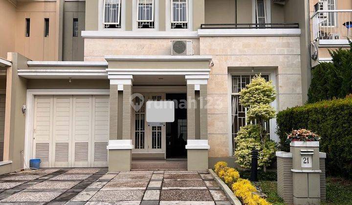 Disewa Rumah 2 Lantai Sutera Olivia Alam Sutera Tangerang Bagus Siap Huni Furnished  1